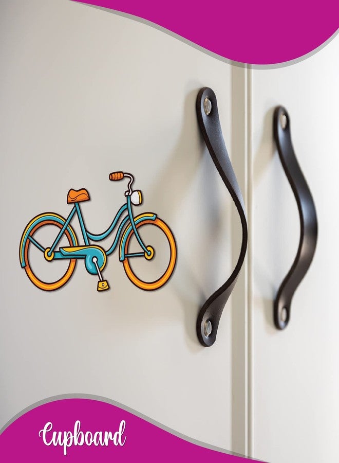 Bhai Please Cycle Wooden Fridge Magnet - Image 2